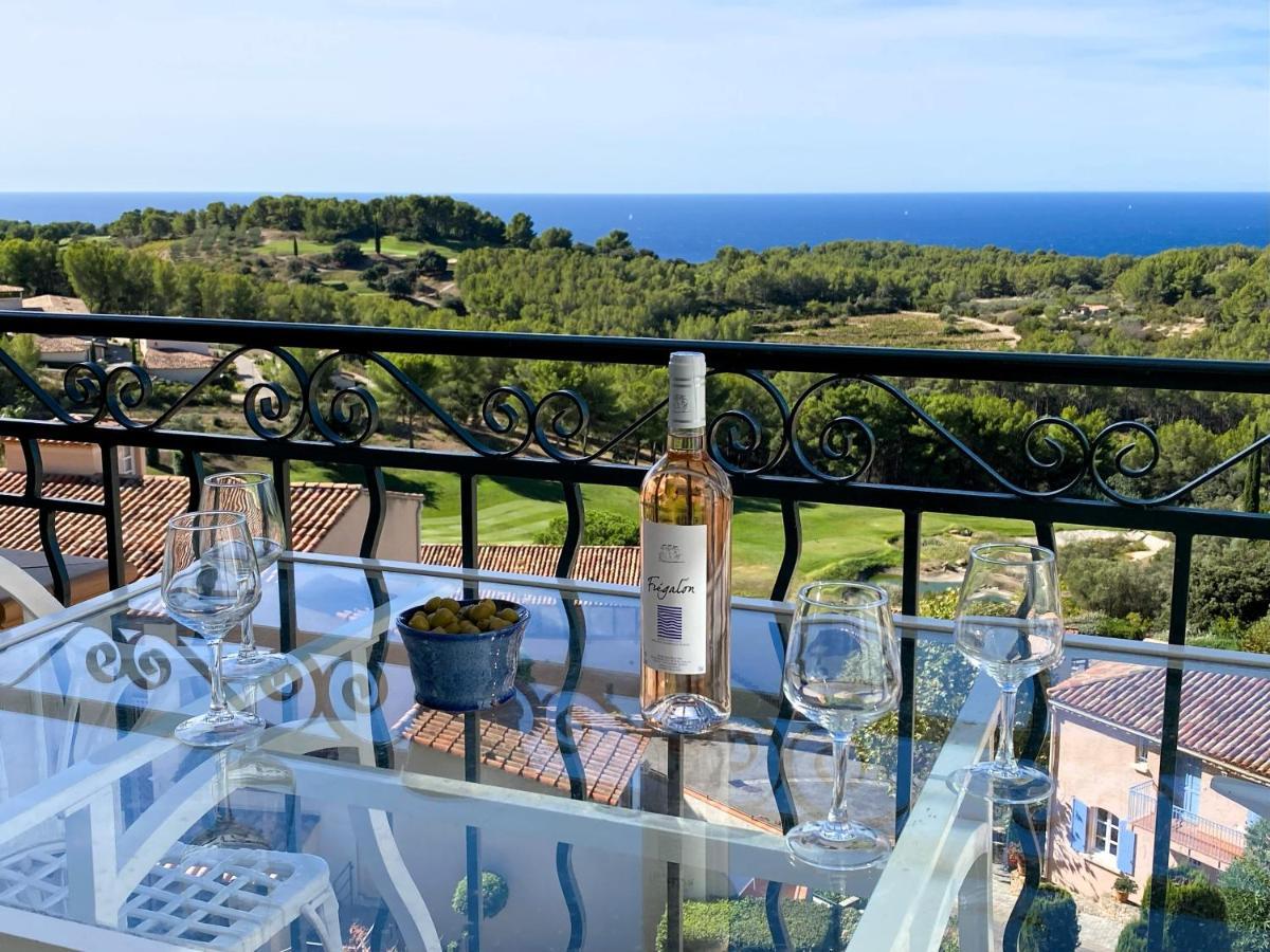 T3 Vue Mer Exceptionnelle Au Domaine Fregate Bandol Saint-Cyr-sur-Mer Exterior foto